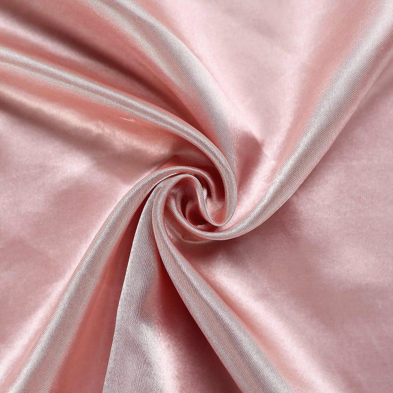 5 Pack Dusty Rose Seamless Satin Cloth Dinner Napkins, Wrinkle Resistant 20″x20″  |   Satin & Taffeta Cloth Napkins Dusty rose