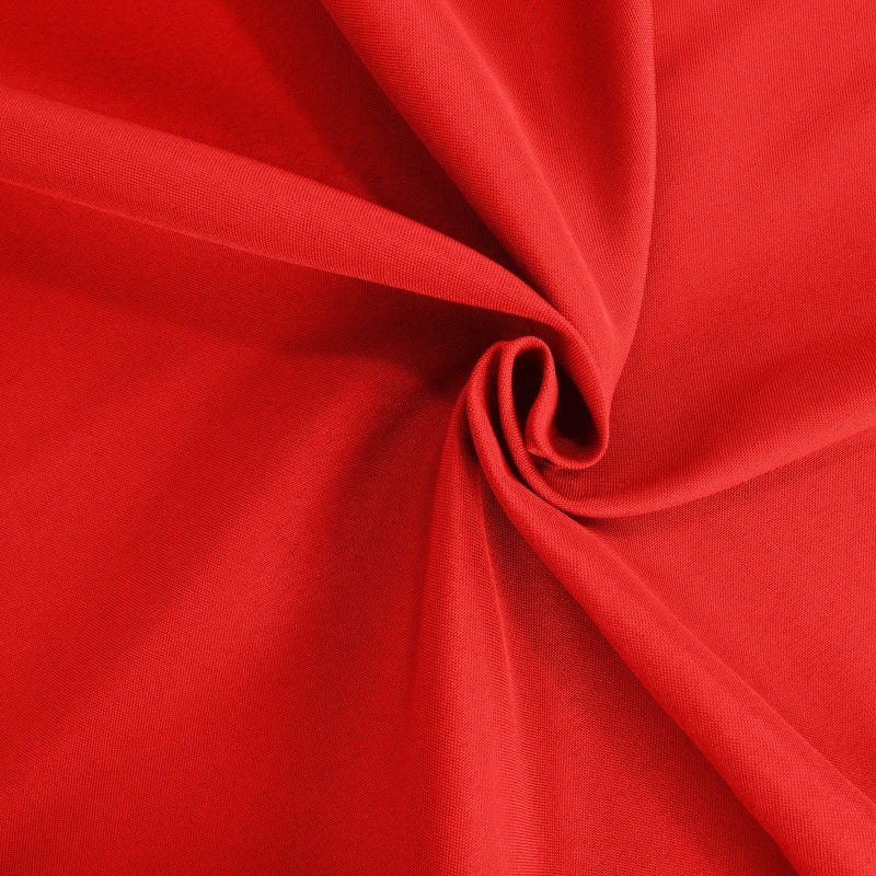 5 Pack Red Premium Polyester Dinner Napkins, Seamless Cloth Napkins 220GSM 20″x20″  |   Polyester Cloth Napkins Polyester