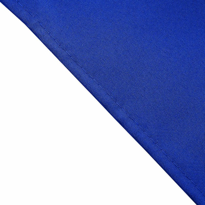 5 Pack Royal Blue Seamless Cloth Dinner Napkins, Wrinkle Resistant Linen 17″x17″  |   Polyester Cloth Napkins Polyester