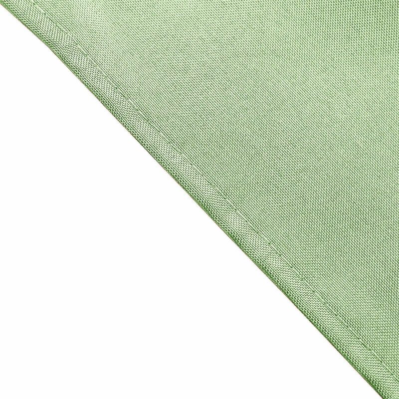 5 Pack Sage Green Seamless Cloth Dinner Napkins, Wrinkle Resistant Linen 17″x17″  |   Polyester Cloth Napkins Polyester