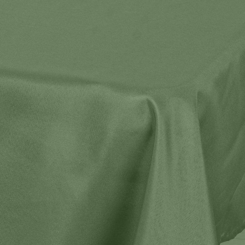 Olive Green Polyester Square Tablecloth 54″x54″  |   Polyester Polyester Olive green