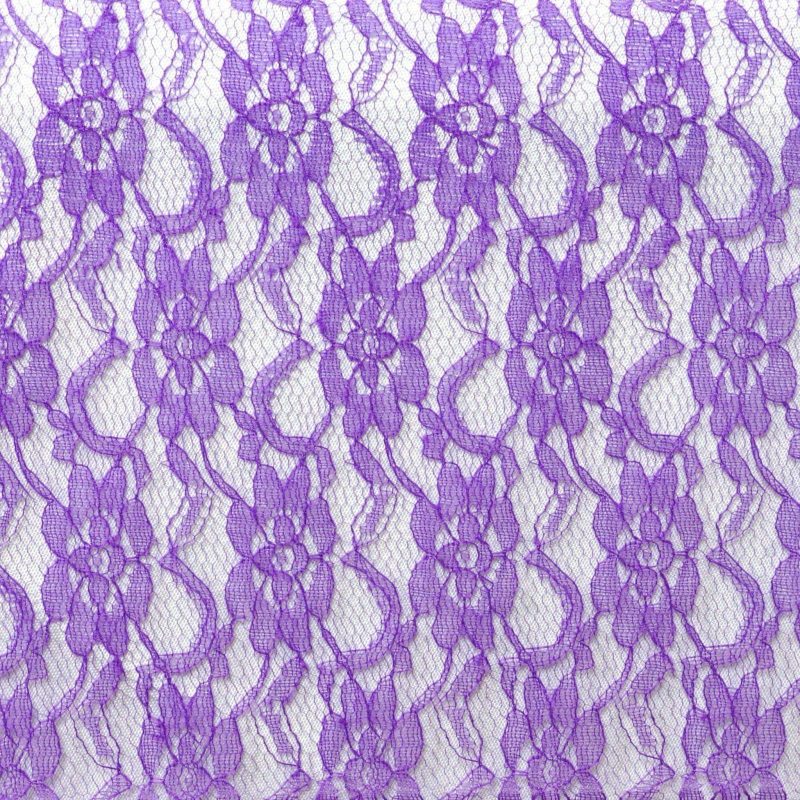 Purple Floral Lace Table Runner 12″x108″  |   Jute Burlap & Lace Jute Burlap & Lace Jute Burlap & Lace