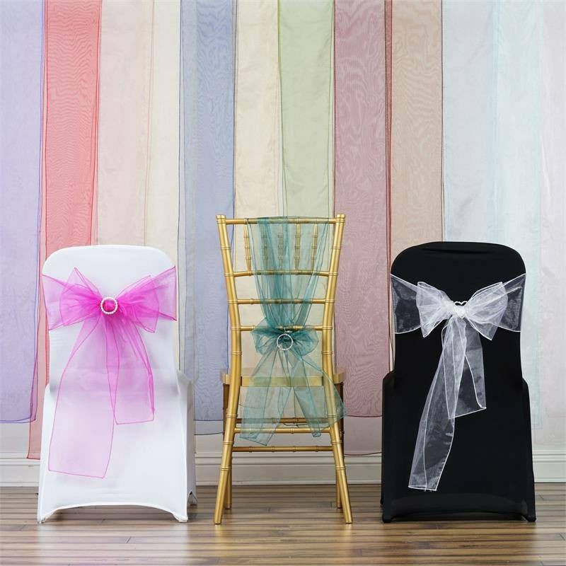 Sample Lot of Organza Sashes  |   Organza & Chiffon Chair Sashes Organza & Chiffon