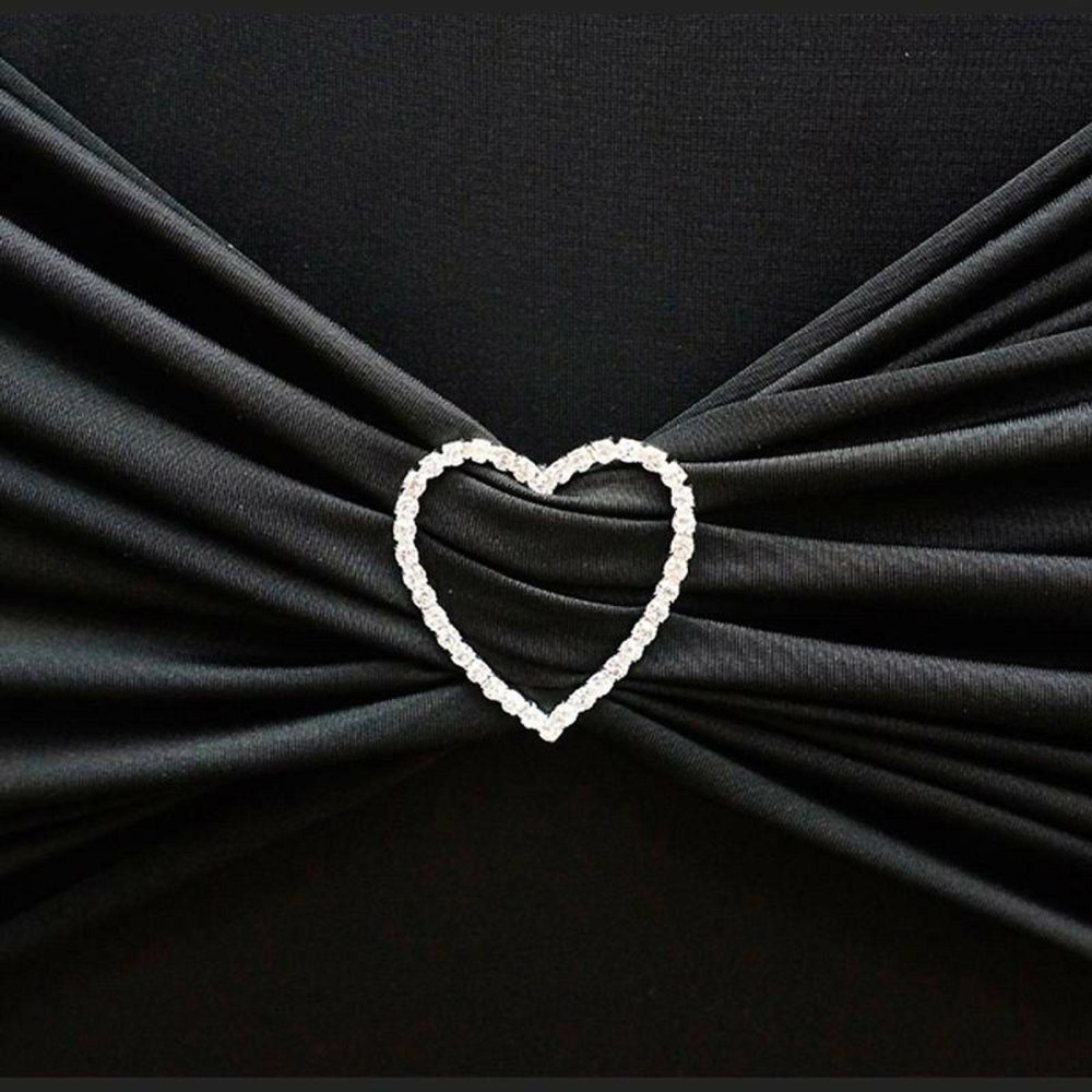 Silver Rhinestone Heart Metal Chair Sash Band Buckle, Diamond Chair Wrap Bow Pin Brooch 2″  |   Sash Buckles & Clip Pins Chair Sashes Sash Buckles & Clip Pins